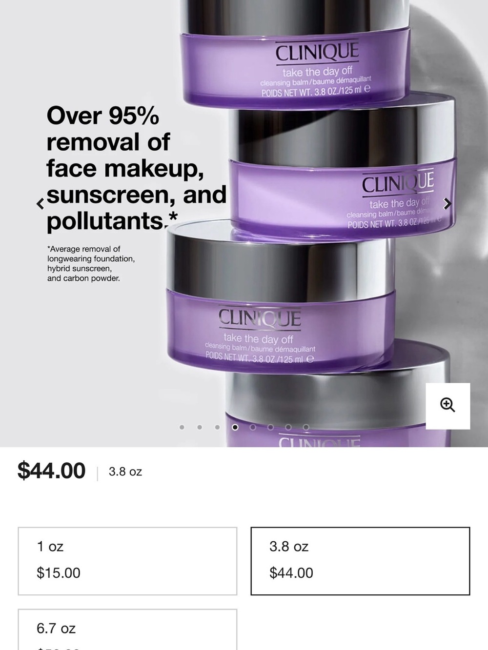 2 CLINIQUE TAKE THE DAY OFF, make up
Remover, cleansing balm ,2 large jars